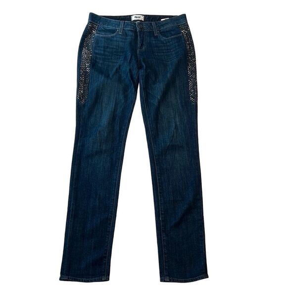 Paige Jimmy Jimmy Skinny with side hip details size 26 - Picture 1 of 8